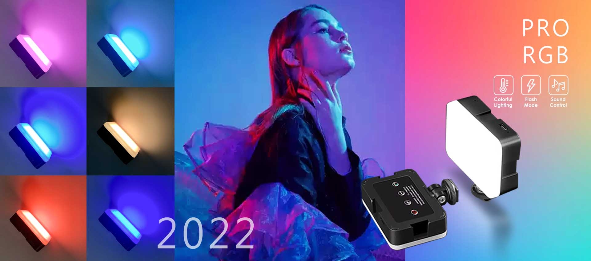 2022 RGB colorful light