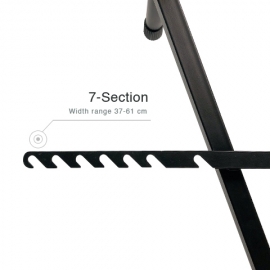 7-section single-X adjustable keyboard stand factory