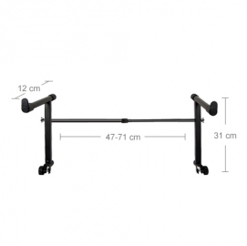 Durable Metal Second Tier for Keyboard Stand MKH-03