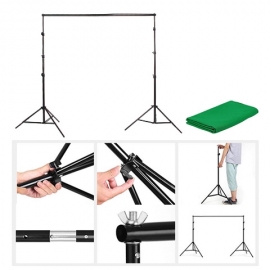 2x3m professional green screen studio kit