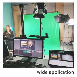 2x3m professional green screen studio kit
