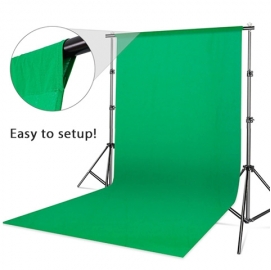 2x3m professional green screen studio kit