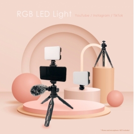 RGB Vlog Kit with music sound control KSY-05RP