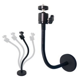 For Gopro Camera Mount Webcam Stand Flexible Desk Mount Gooseneck Clamp 