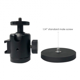 Magnetic Camera Mount with Mini Ball Head KB-06