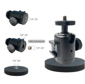 Magnetic Camera Mount with Mini Ball Head KB-06