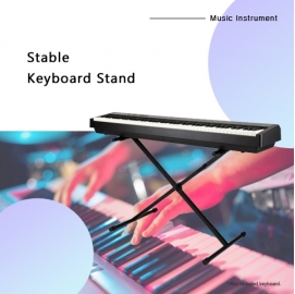 Basic single-X adjustable keyboard stand MKF-35