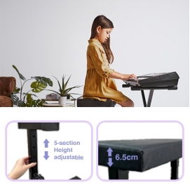 5012PE Adjustable Duet Piano Stool