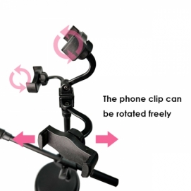 3 Phone Holder & microphone mount AS-58