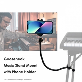  Gooseneck Clamp Mount for smartphone