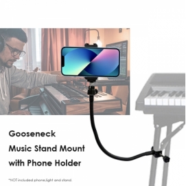 Music Stand Clamp Gooseneck Mount AS-61B