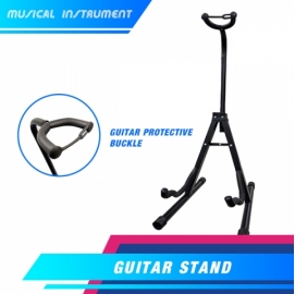  Guitar Stand Black Folding Metal Electric Acoustic Free Standing A Frame Stand MKJ-09