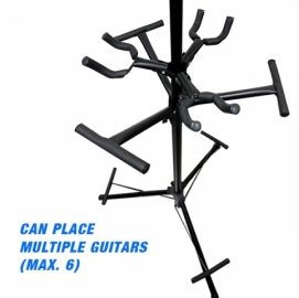 Stand fits 6 Guitars or Bass Guitars MKJ-13