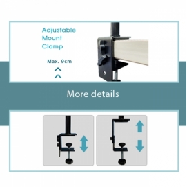 Adjustable table multi-function sand clamp AS-62