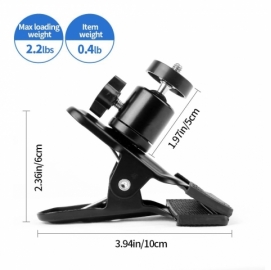 Kingbest camera clip clamp mount