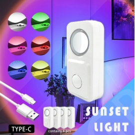 Sunset Lamp Projector Multicolor light