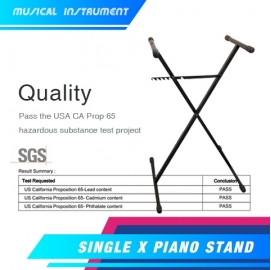 7-section single-X adjustable keyboard stand MKF-35D