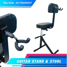 Guitar Stool With Backrest sell to european