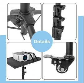 Laptop Floor Stand with Rolling Casters KAD-02
