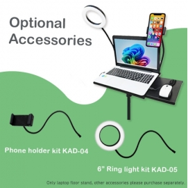 Laptop Floor Stand with mouse tray KAD-03